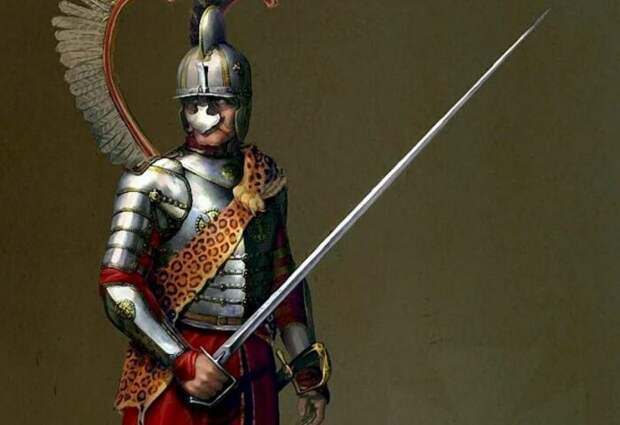 Польский гусар XVII века с кончаром, одноручным эстоком. |Фото: ya.ru. 