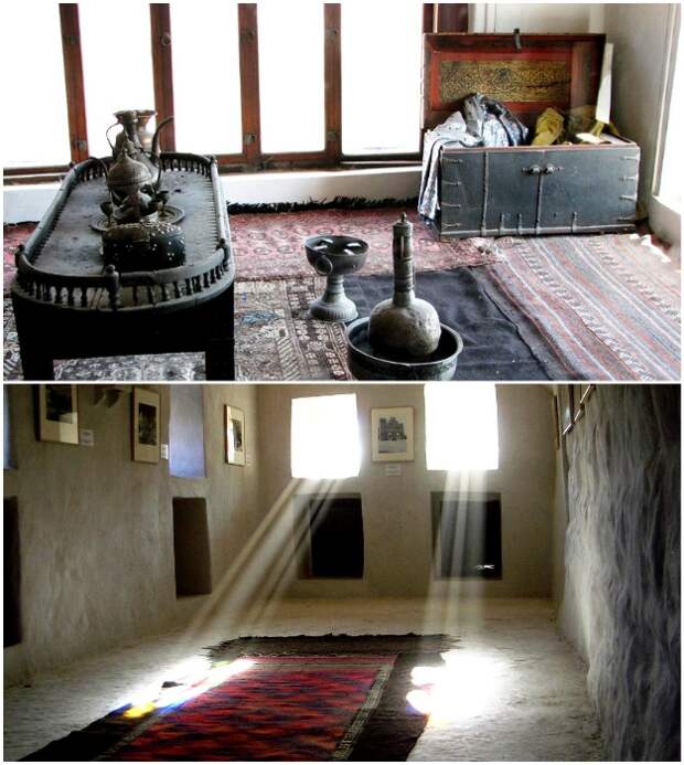 Одни из самых богато обставленных апартаментов «Замка Имама» («Dar al-Hajar», Йемен). 