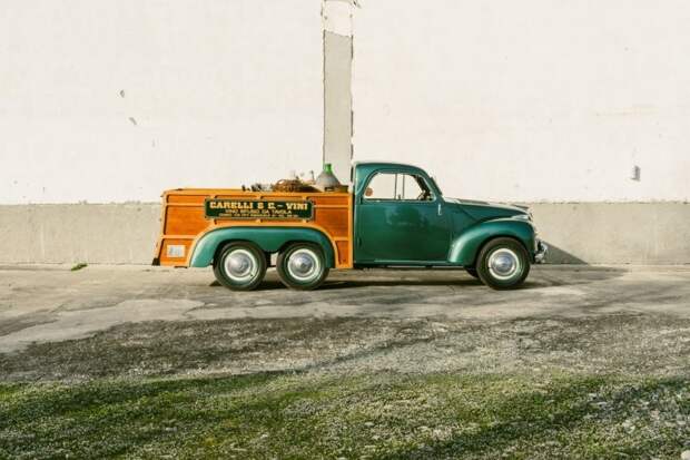 Fiat 500 C Ollearo — симпатичный 70-летний шестиколесный грузовичок