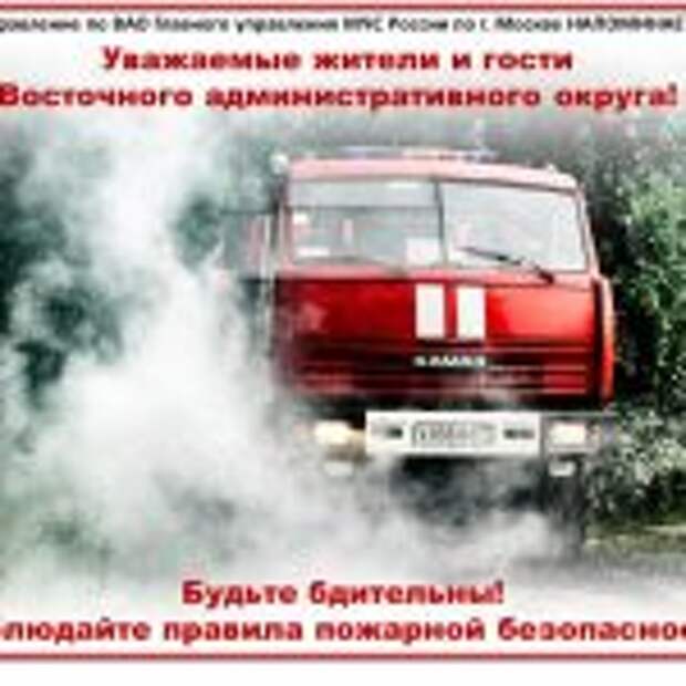 Сотрудники МЧС по ВАО напомнили об основных правилах пожарной безопасности. Фото: Пресс-служба МЧС по ВАО