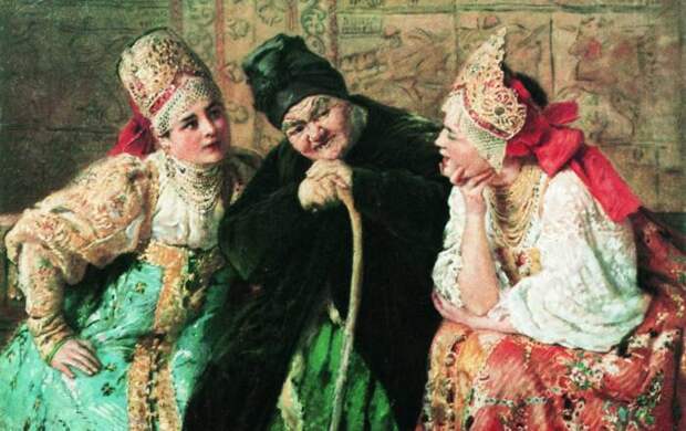 Художник К. Маковский. Сваха./Фото: art-catalog.ru Художник К. Маковский. Сваха./Фото: art-catalog.ru