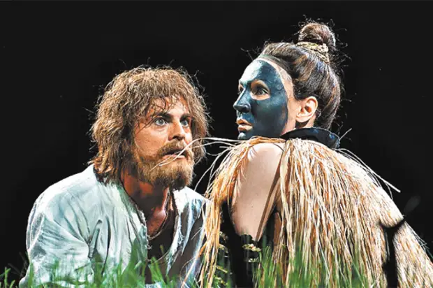 На московской сцене впервые представили "Робинзона Крузо" Оффенбаха