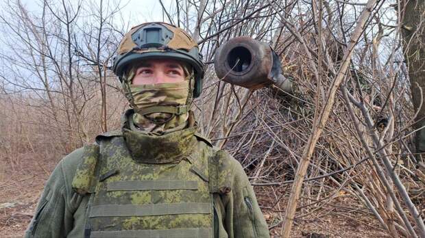 Российские бойцы уничтожили блиндаж ВСУ с помощью минометов «Нона-СВК»