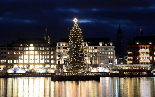 Christmas trees and lights 15 Ёлки и праздничные огни по всему миру