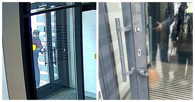 Мужчина оторвал дверную ручку при попытке попасть в подъезд