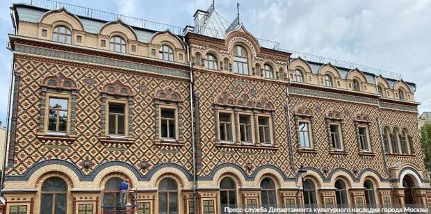 Собянин: В Москве продолжается масштабная программа реставрации памятников архитектуры. Фото: Пресс-служба Департамента культурного наследия города Москвы