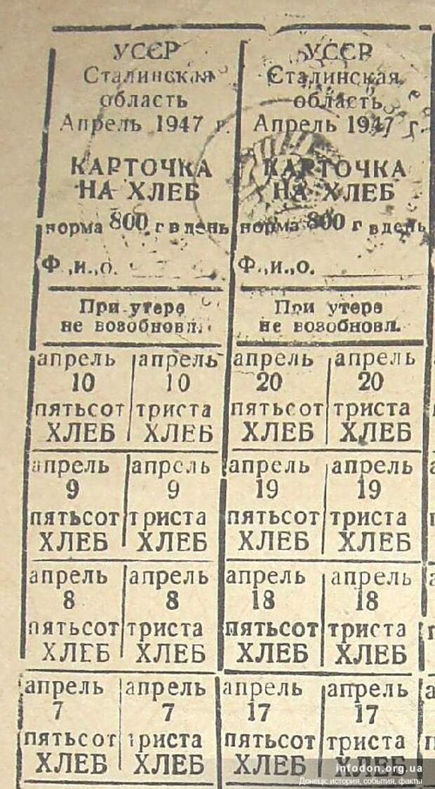 Введение карточной системы вов. Продуктовые карточки 1947 года. Карточная система 1947. Карточная система на продукты в СССР.