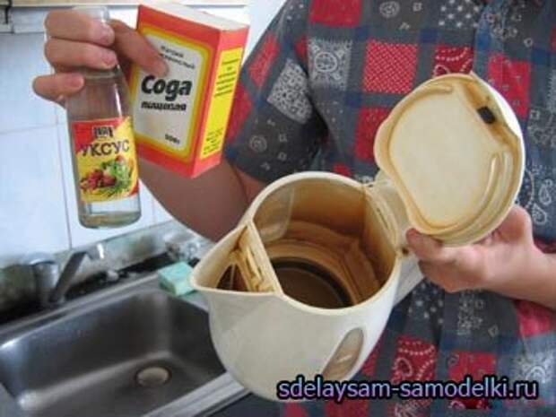 Как очистить чайник от накипи