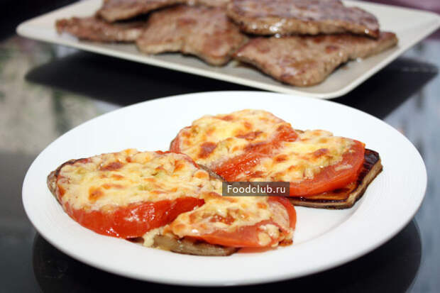 Запеченные баклажаны с сыром