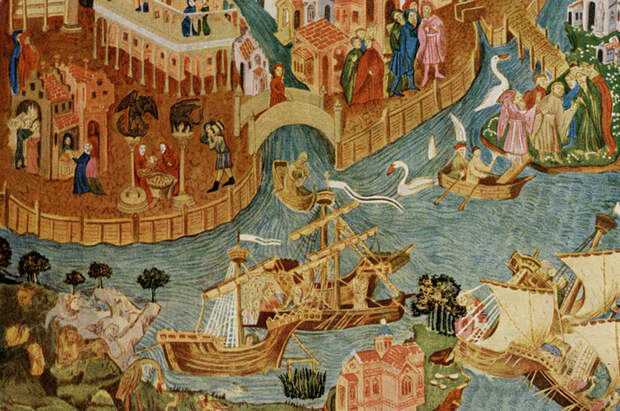 Отплытие Марко Поло из Венеции во второе путешествие по Азии. 1271 год