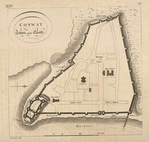 Замок Конви – королевский замок из «железного кольца» Эдуарда I.