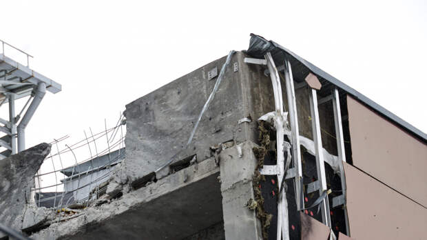 ВСУ атаковали здание поликлиники в Каховке