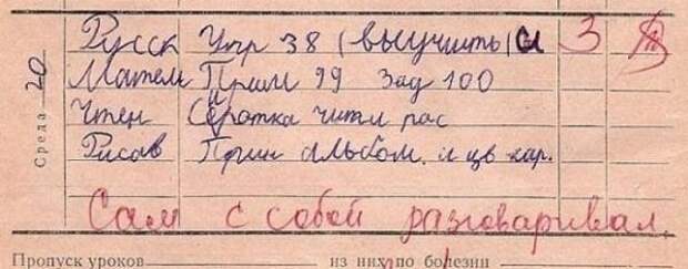 Юмор из школьных дневников (15 фото)