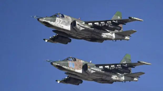 Лётчик Су-25 сумел посадить самолёт на аэродроме после попадания ракеты украинского ПЗРК