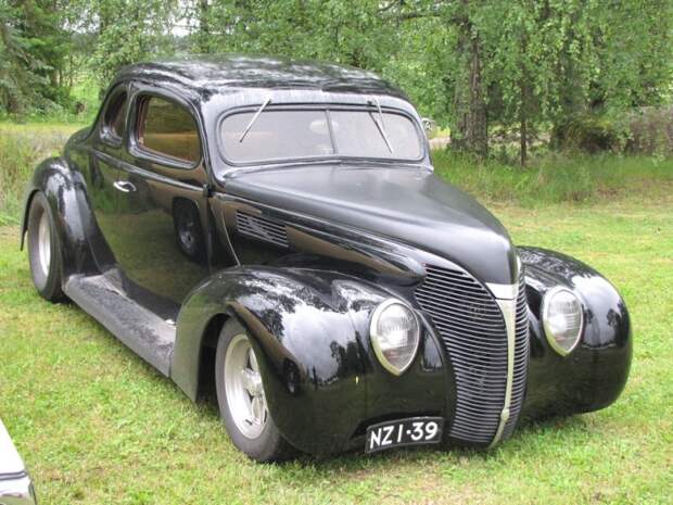 Ещё один FORD 1939 года. встреча, олдтаймер