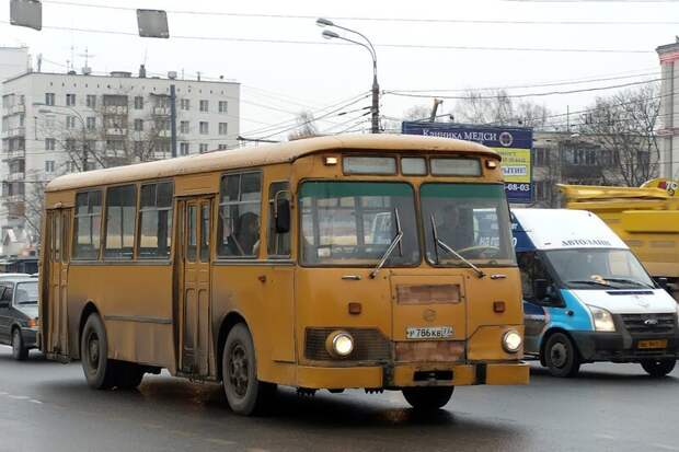 ЛиАЗ-677: Последние труженики столицы ЛиАЗ 677, авто, история, факты
