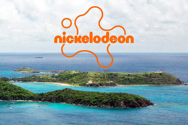 Форму острова Эпштейна сравнили с логотипом канала Nickelodeon