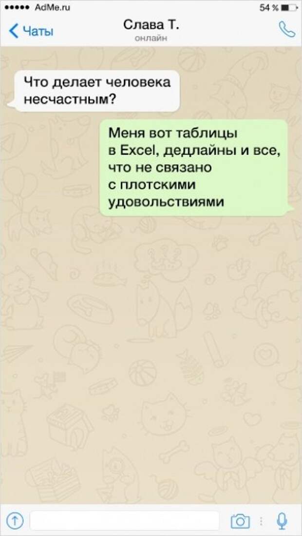 16 СМС от друзей, которые всегда поддержат, а заодно поржут 16 СМС от друзей, которые всегда поддержат, а заодно поржут