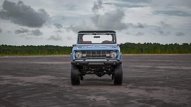 Классический Ford Bronco 1973 года от Velocity Restorations ford, ford bronco, авто, автомобили, внедорожник, восстановление, олдтаймер, ретро авто