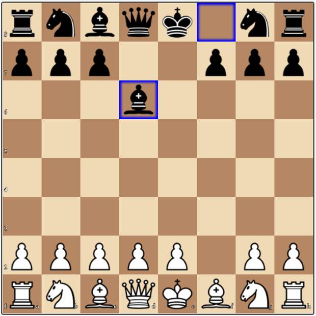 In the mainline of the From Gambit after the Bird, White is in trouble