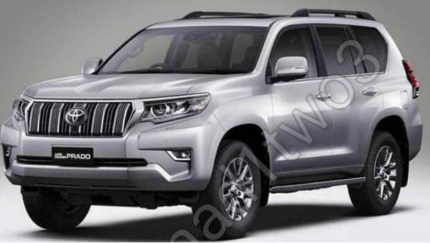 В Сети полностью рассекретили дизайн нового Toyota Land Cruiser Prado 