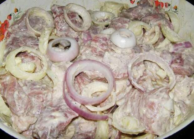 маринад для шашлыка на кефире