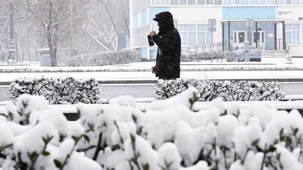 Москву под снежным апокалипсисом сняли из космоса