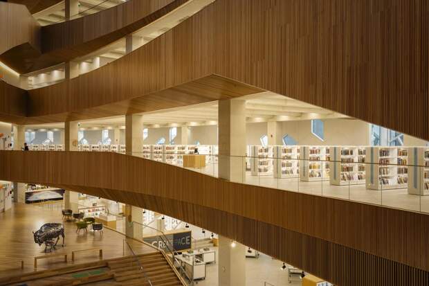 Архитектура и дизайн центральной библиотеки Калгари