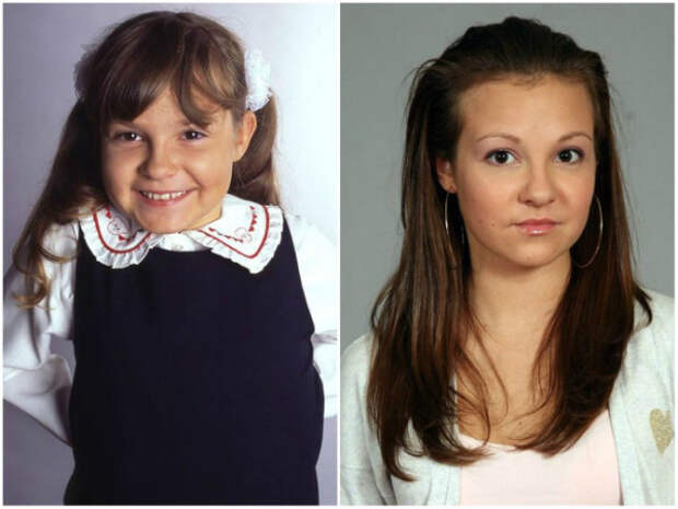 Ирина Андреева в детстве и сейчас