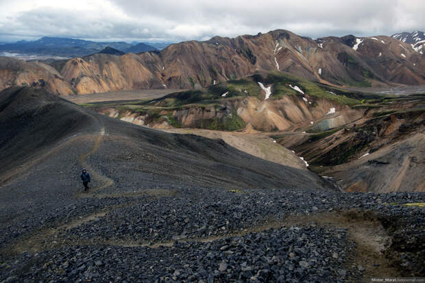 Марсианская Исландия: путешествие к долине Landmannalaugar