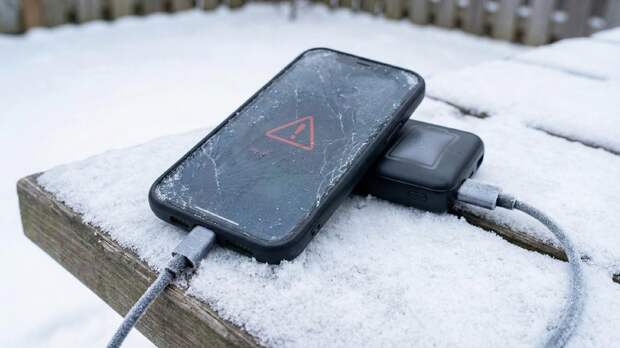 Аналитик объяснил, можно ли использовать пауэрбанк для зарядки телефона в мороз