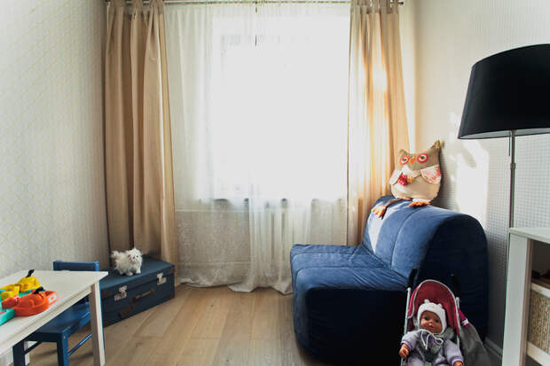 Фотография: Детская в стиле Скандинавский, Квартира, Дома и квартиры, IKEA, герой недели, герой недели 2014, двушка в москве – фото на InMyRoom.ru