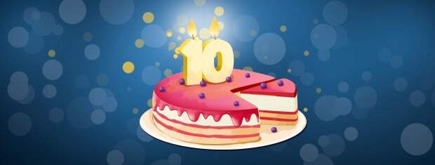 31 АВГУСТА НАШЕМУ САЙТУ ИСПОЛНИЛОСЬ 10 ЛЕТ! С ПРАЗДНИКОМ ДРУЗЬЯ!!!