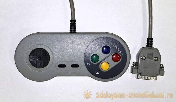 Геймпад для ретро гейминга на ПК своими руками