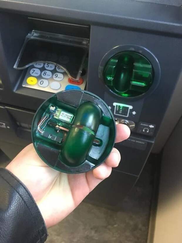 банкомат, обман