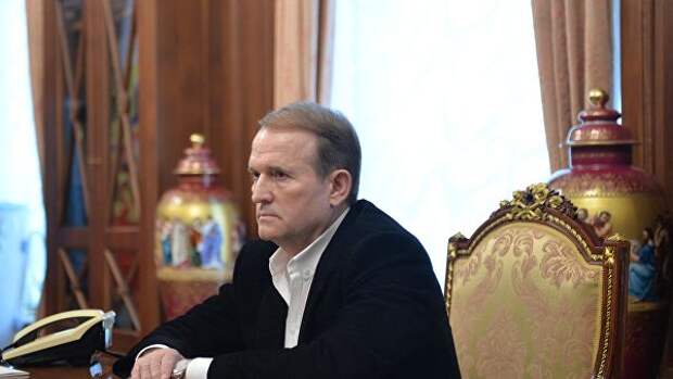 Лидер движения Украинский выбор Виктор Медведчук Лидер движения Украинский выбор Виктор Медведчук