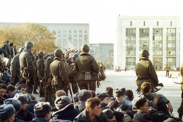 Расстрел Белого дома в 1993 г.