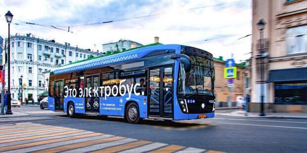 Собянин: Количество электробусов в Москве достигнет трехсот к концу года. Фото: mos.ru