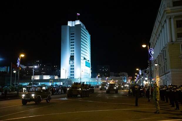 Центр Владивостока будет вновь перекрыт для репетиции парада Победы