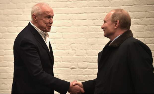 Сергей Гармаш и Владимир Путин