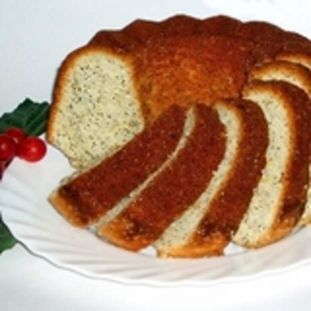 Лимонно-маковый кекс