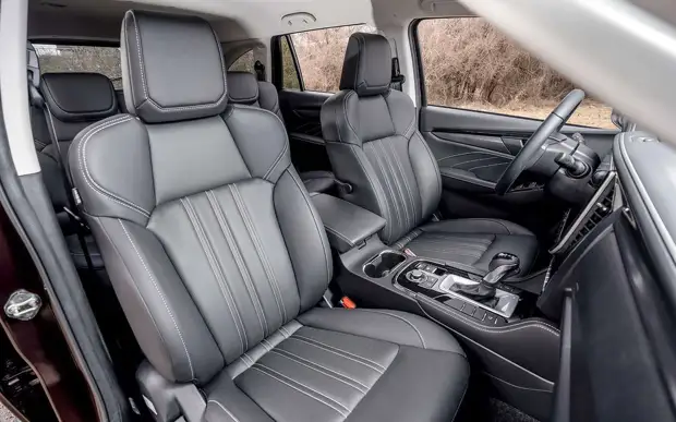 Isuzu Mu-X: рама, дизель, автомат и part-time