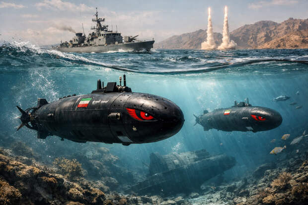 «Тихие убийцы» меняют баланс сил. Подводные «драконы» Ирана, о которых не знал Трамп