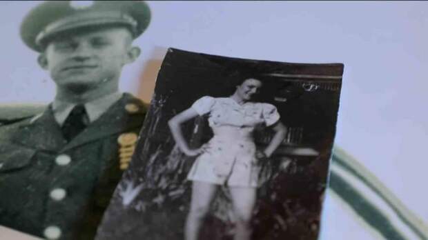 Через 75 лет после Второй мировой войны ветеран вновь встретился с француженкой, в которую был влюблен