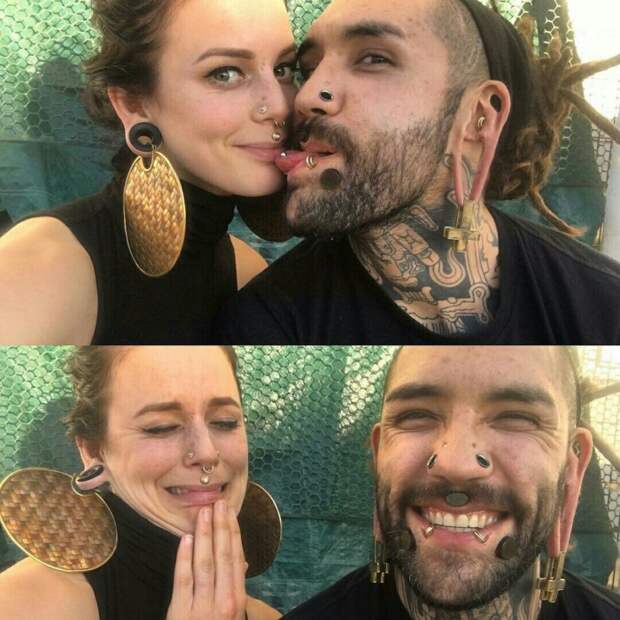 Люди, которые намеренно себя уродуют (26 фото) Люди, которые намеренно себя уродуют (26 фото)