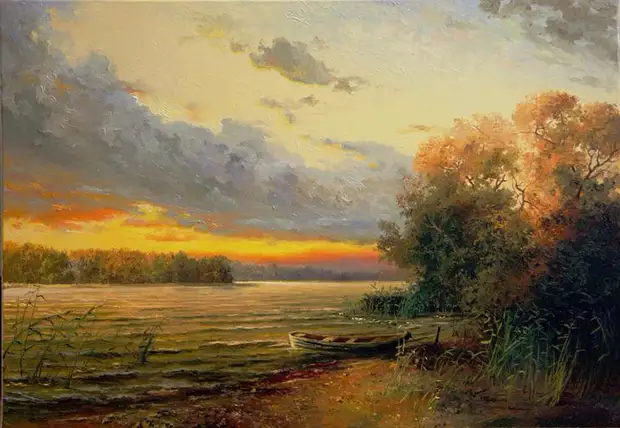 Латвийский художник-пейзажист Jan Bartkevics (Ян Барткевич)