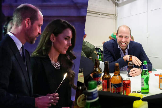 Принцесса Кейт Миддлтон и принц Уильям опубликовали архивные фото за 2025 год