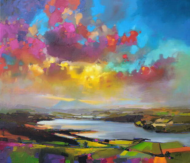 Абстрактные картины маслом Scott Naismith