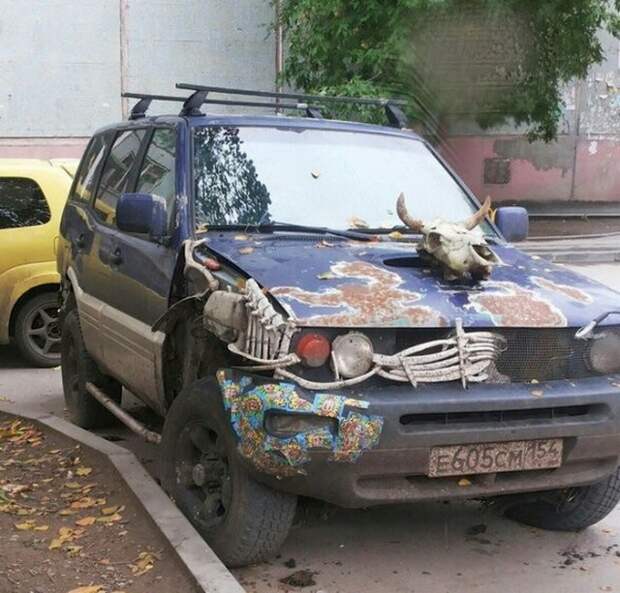 7.  авто, прикол, юмор
