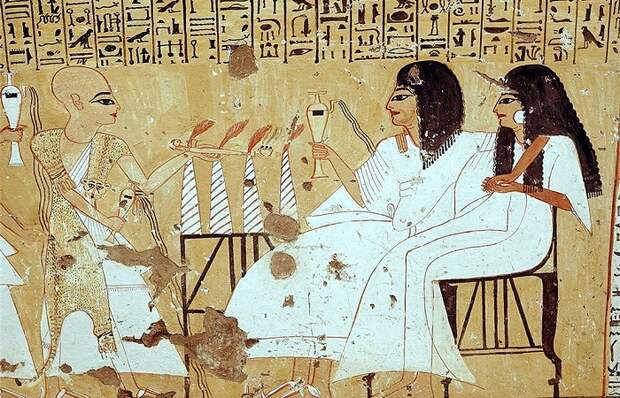 Браки в Древнем Египте бывали не только по рассчёту, но и по любви.
